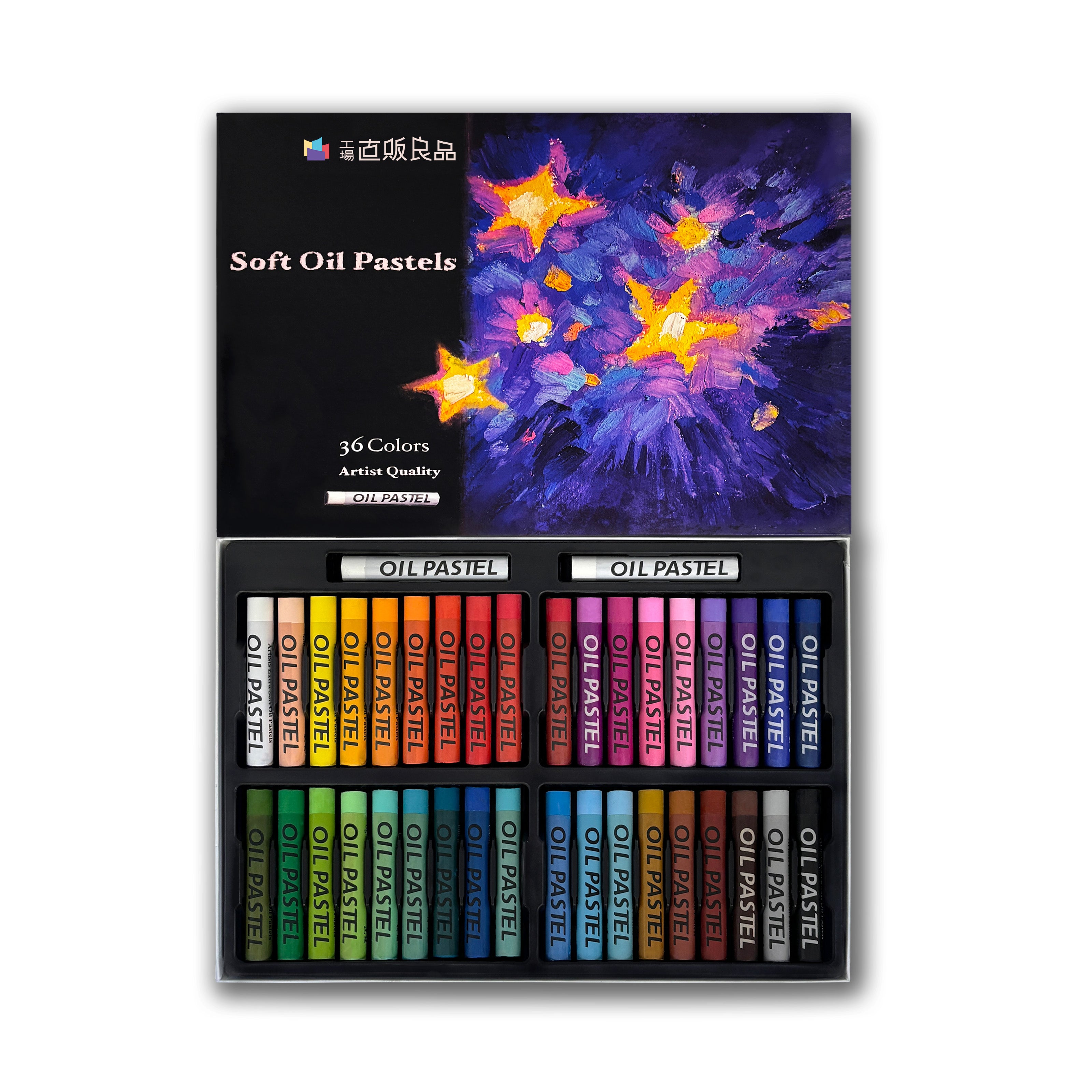 パステル 36色 – 工場直販良品FDS